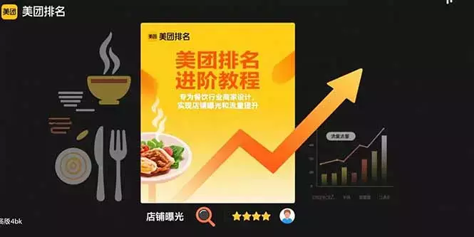 美团排名进阶教程：专为餐饮行业商家设计，实现店铺曝光和流量提升_云峰项目库