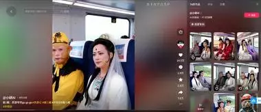 AI视频新玩法！篇篇百万爆款，经典影视人物坐高铁，怀旧情绪拉满_云峰项目库