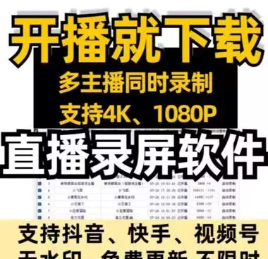 虚拟产品：直播间录制工具_云峰项目库