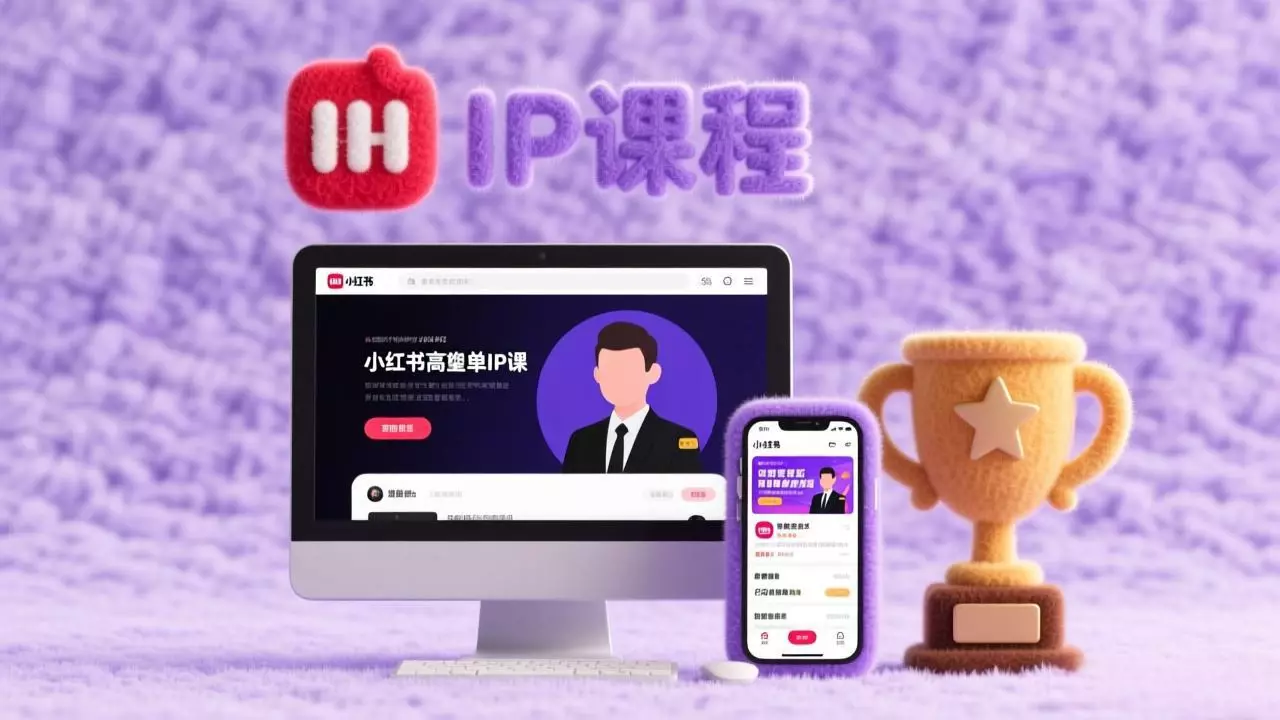 小红书高客单IP课，免费盈利模型、会员制、关键词截流，单账号月入10万+_云峰项目库