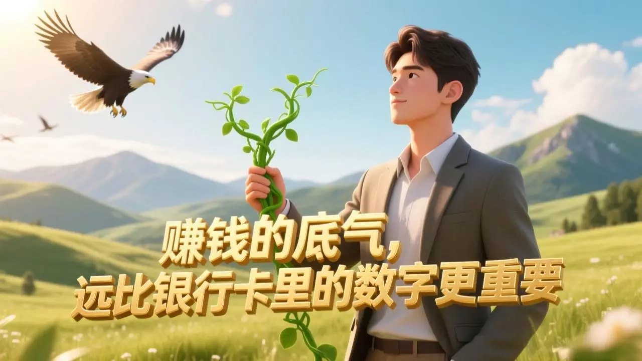 赚钱的底气,远比银行卡里的数字更重要_云峰项目库