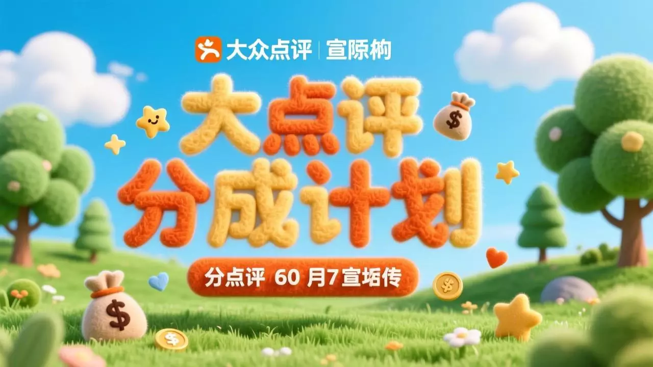 大众点评分成计划：普通人也能月赚2-3千的项目_云峰项目库