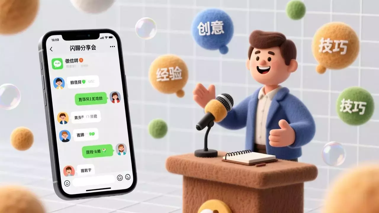 从0到1，手把手教你策划一场“微信群闪聊”分享会_云峰项目库