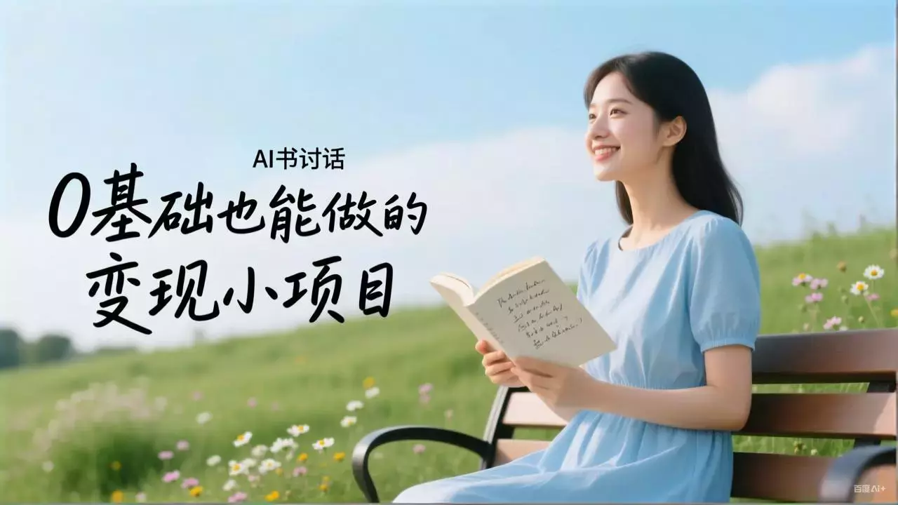 抖音AI人书对话：0基础也能做的变现小项目_云峰项目库
