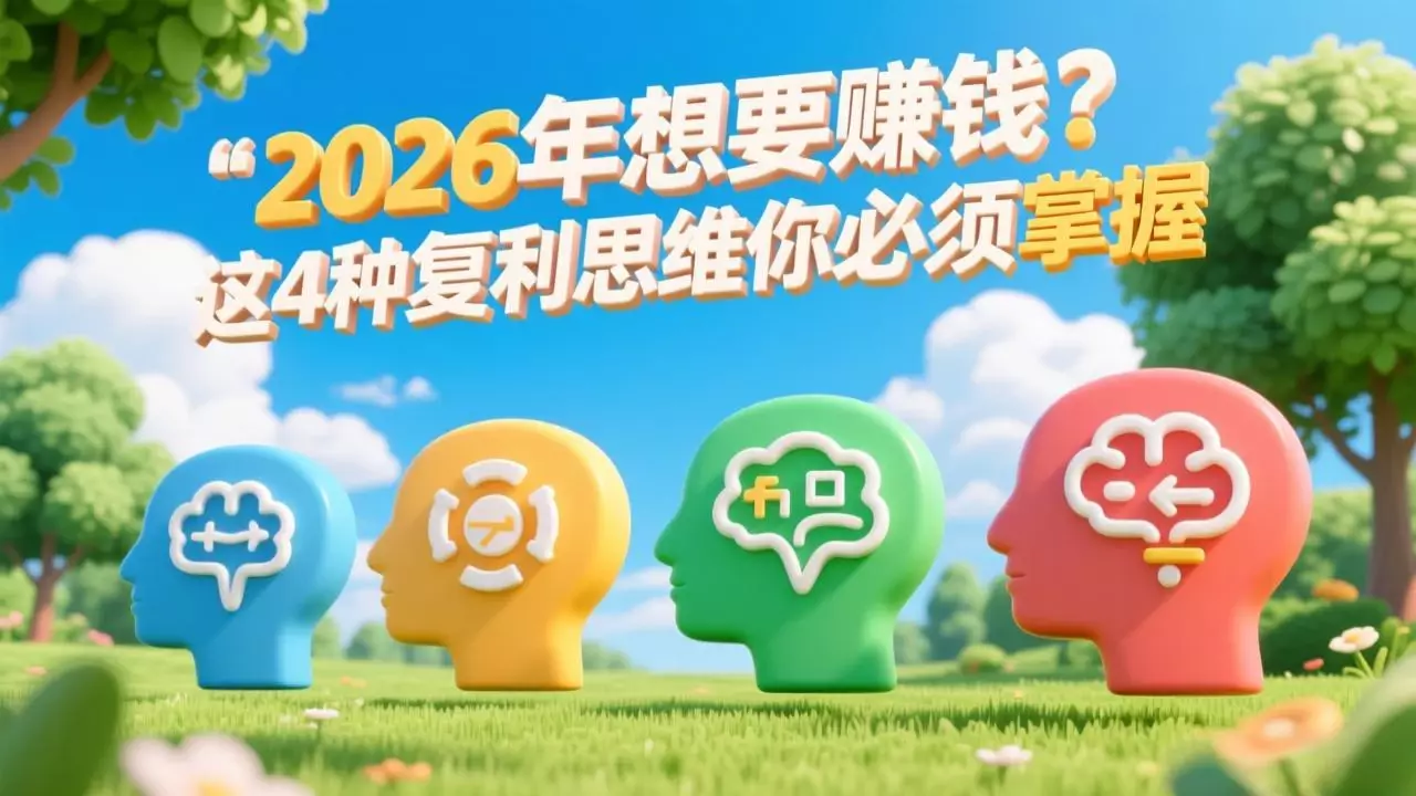 2026年想要赚钱？这4种复利思维你必须掌握！_云峰项目库