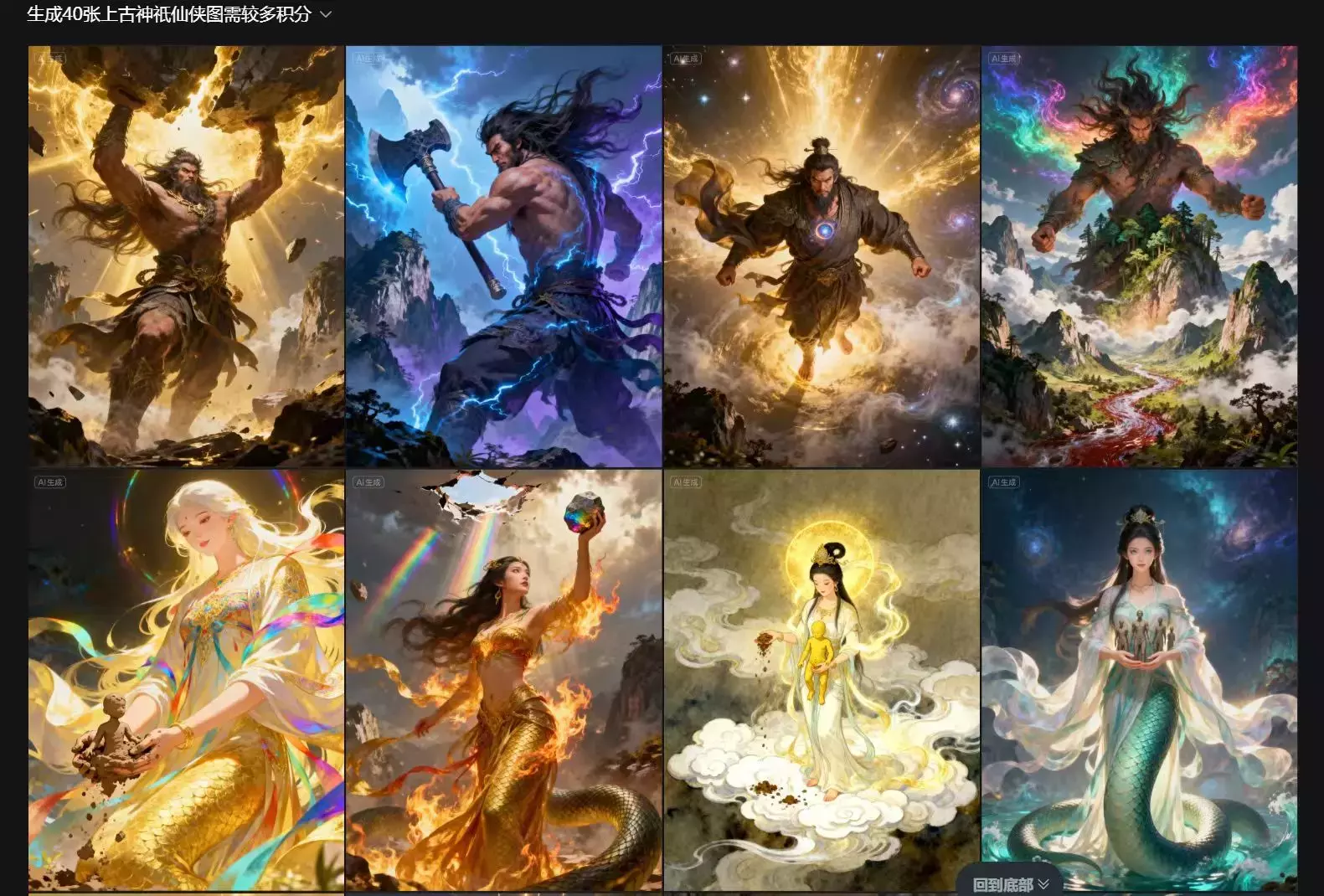 图片[4]_用AI做【神话传说盘点类视频】，闷声发大财💰！_云峰项目库