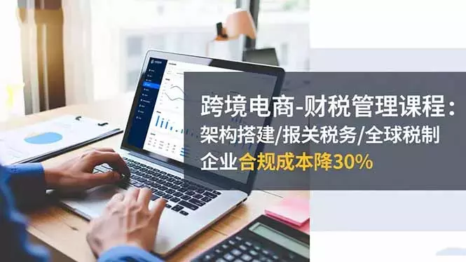 跨境电商-财税管理课程：架构搭建/报关税务/全球税制，企业合规成本降30%_云峰项目库