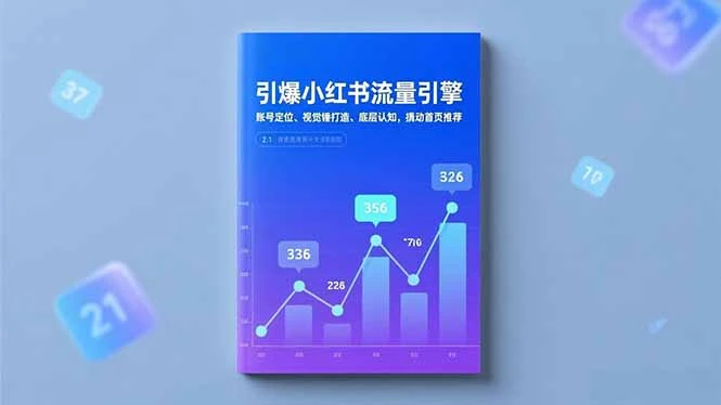 引爆小红书流量引擎，账号定位、视觉锤打造、底层认知，撬动首页推荐_云峰项目库