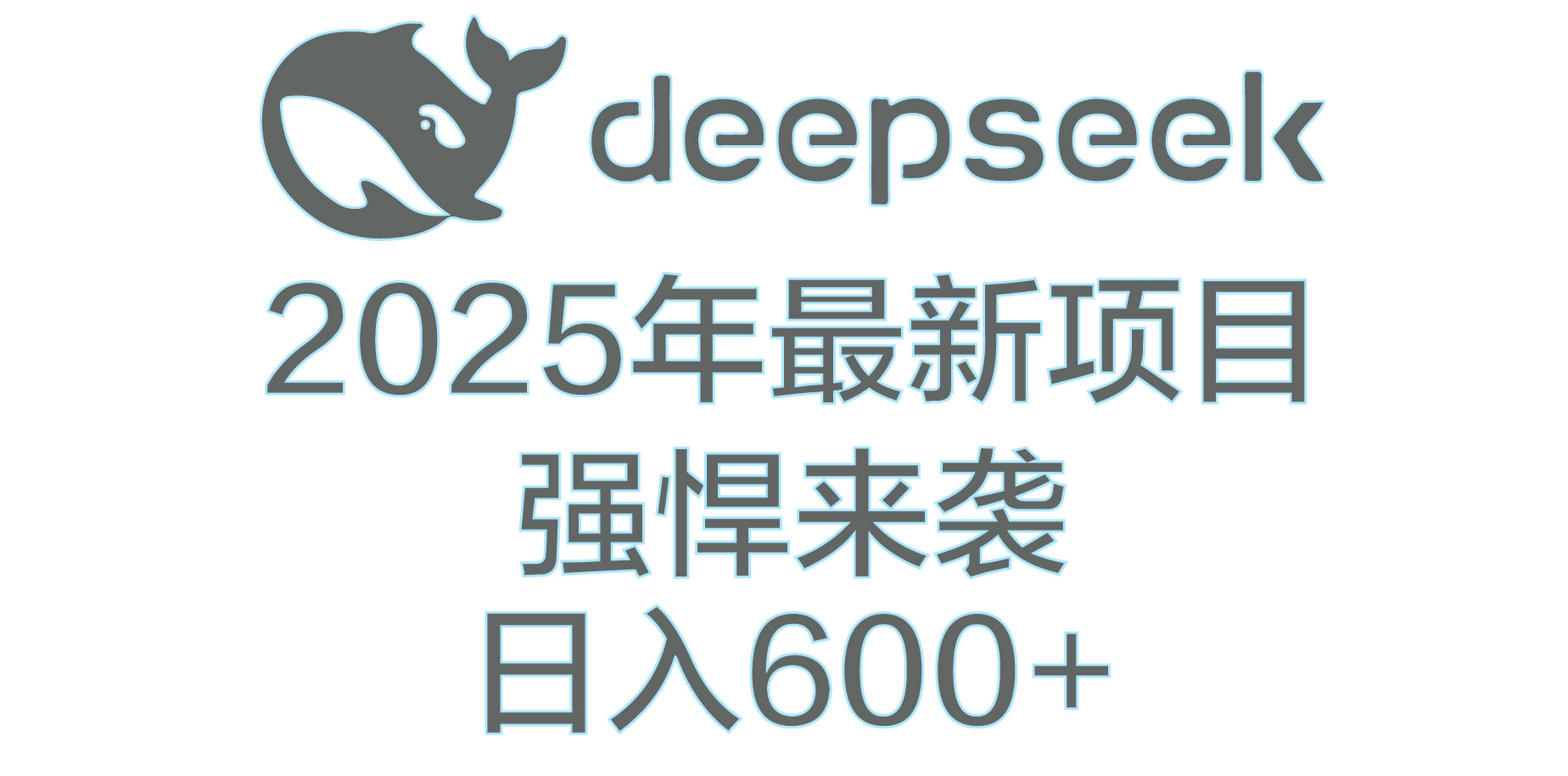 DeepSeek多领域AI创富密码_云峰项目库