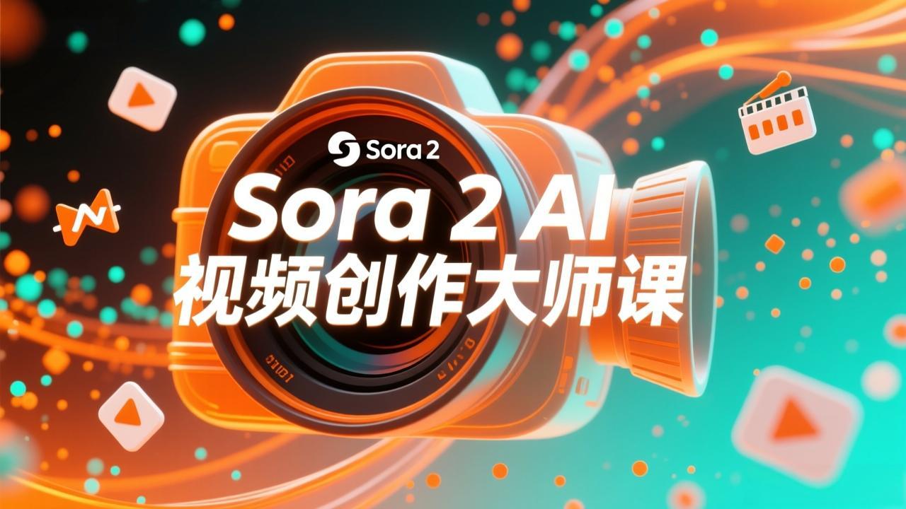 如何利用Sora 2创建流行AI人工智能视频大师班教程：掌握创作全流程，产出百万播放内容_云峰项目库