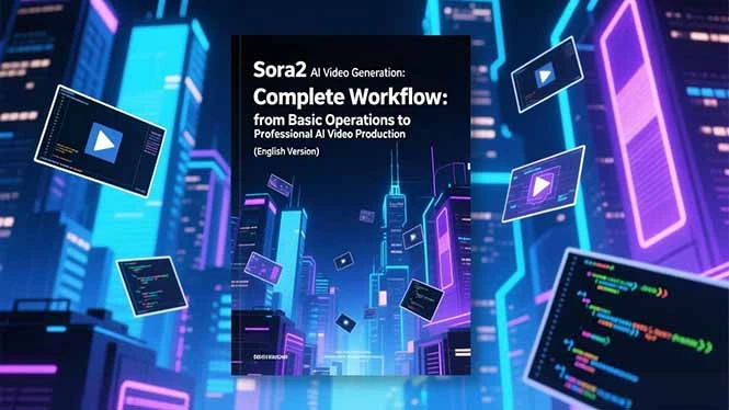 Sora2 AI视频生成的系统教程（英文版）：从基础操作到专业级AI视频制作的完整工作流_云峰项目库