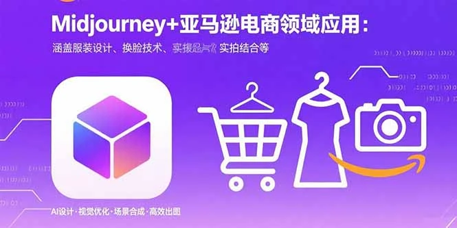 Midjourney+电商领域商业应用：涵盖服装设计、换脸技术、实拍结合等_云峰项目库