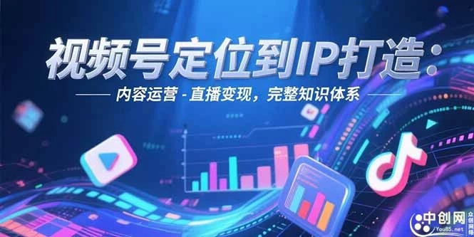 视频号定位到IP打造：账号搭建-内容运营-直播变现，完整知识体系_云峰项目库