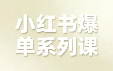 尼采老师·小红书爆单系列课-云峰项目库