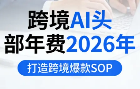 跨境AI头部年费2026年，打造跨境爆款SOP-云峰项目库