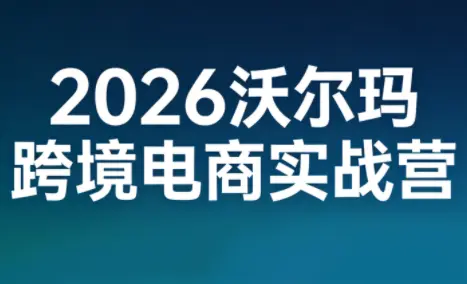 2026沃尔玛跨境电商实战营-云峰项目库