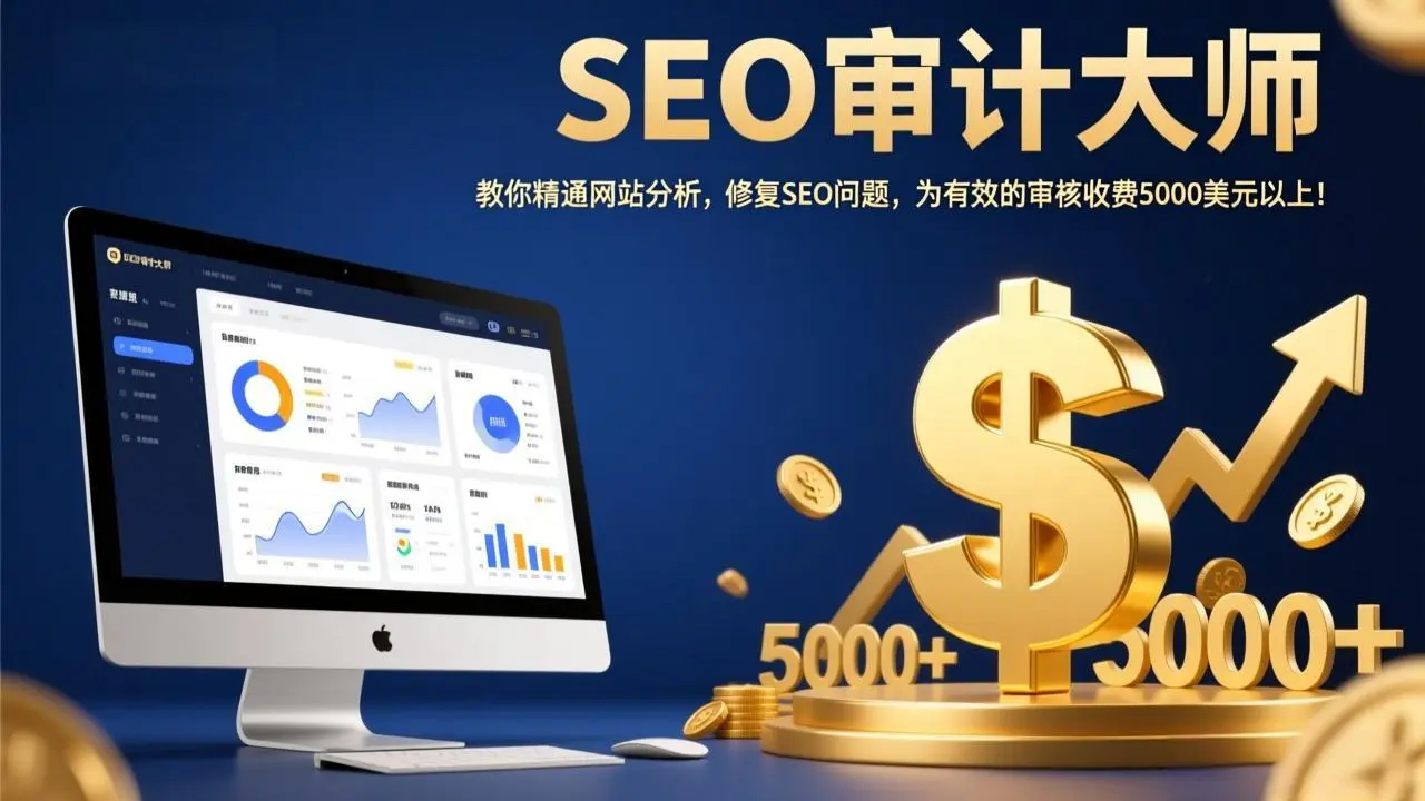 SEO审计大师:教你精通网站分析,修复SEO问题,为有效的审核收费5000美元以上!-云峰项目库