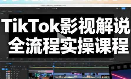 凌帧·TikTok影视解说全流程实操-云峰项目库