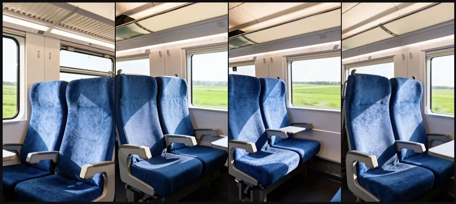 1个工具搞定影视人物坐高铁爆款视频